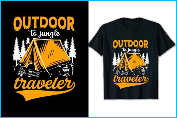 Camping T-Shirt Design: Capturing the Spirit of Adventure