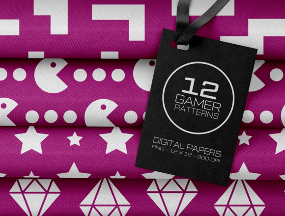 Elevate Your Creative Process with Pink Gamer Digital Papers