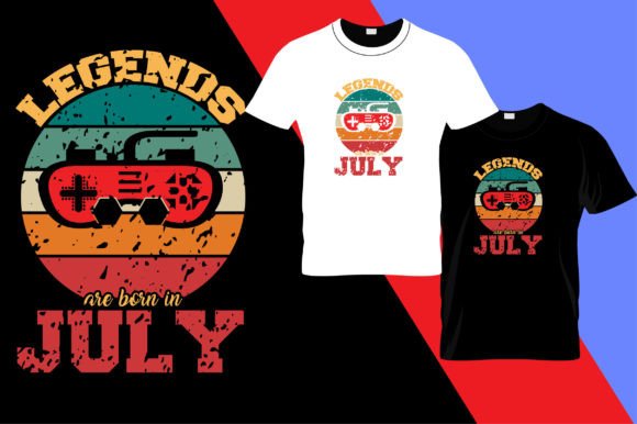 Evaluating a Trending Design: The Legends Are Born in July T-Shirt