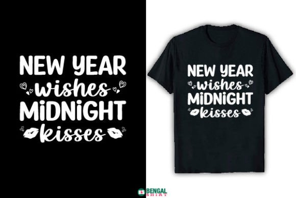 From Midnight Kisses to All-Day Wear: The Joy of Funny New Year T-Shirt Design