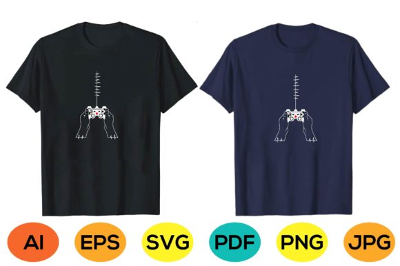 The Complete Guide to Professional Gaming T-Shirt Design Files: AI, EPS, SVG, PNG, PDF