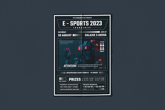 The Energetic Flyer Template: Your Gateway to Professional Event Marketing