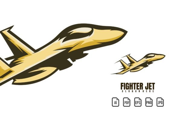 The Fighter Jet Mascot Logo: More Than Just a Graphic