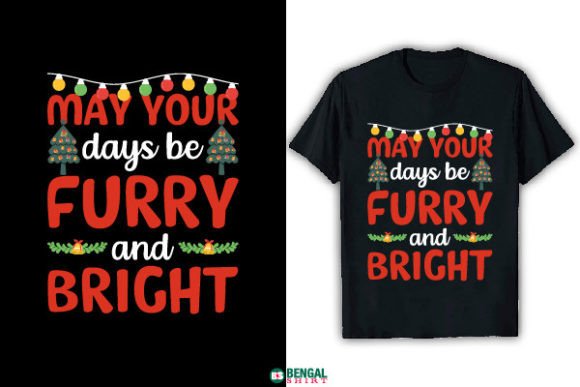 The Furry and Bright Phenomenon in Christmas T-Shirt Design