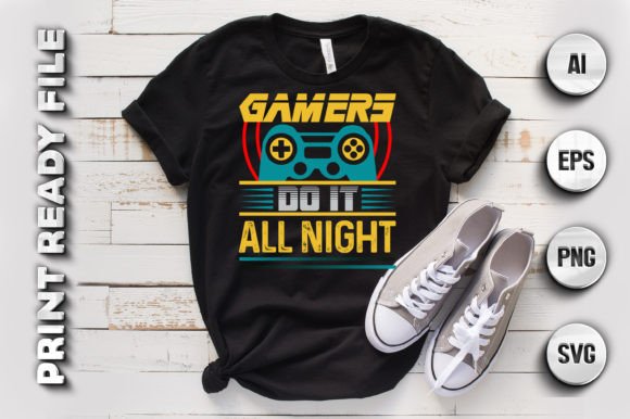 The Gamers Do It All Night T-shirt: More Than Just a Catchphrase