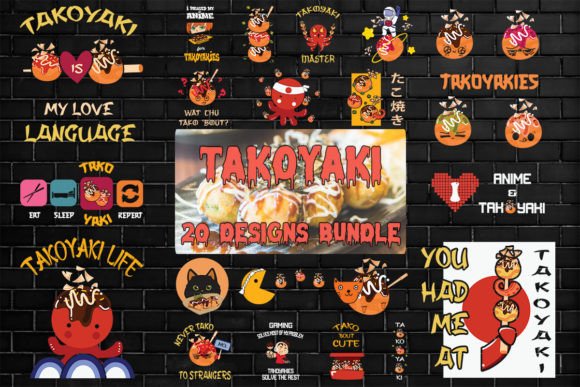 The Intersection of Digital Craft and Cultural Celebration: Understanding the Takoyaki SVG 20 Designs Bundle