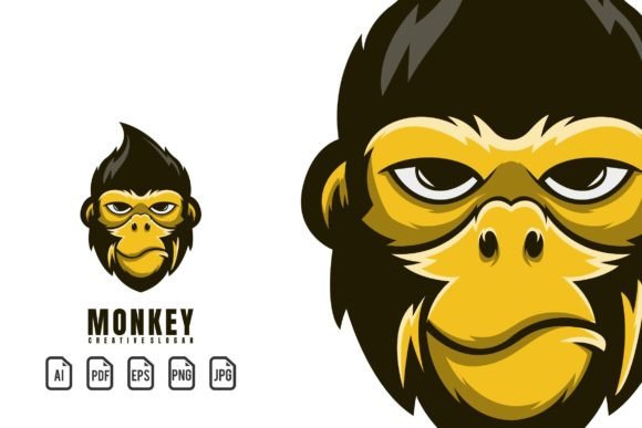 The Strategic Power of a Dynamic Monkey Mascot Logo Template